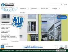 Tablet Screenshot of lebenshilfe-sonthofen.de